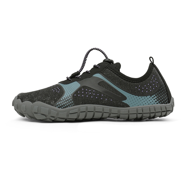 Women Water Shoes for Beach, Lake & More - BLACK GREY PURPLE - 1